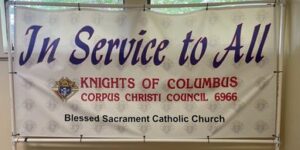 Knights of Columbus Council 6966 Banner