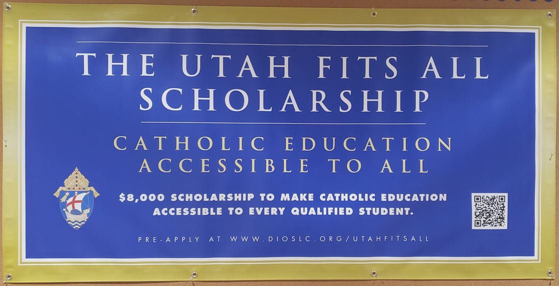 Utah Education Fits All Scholarship Banner