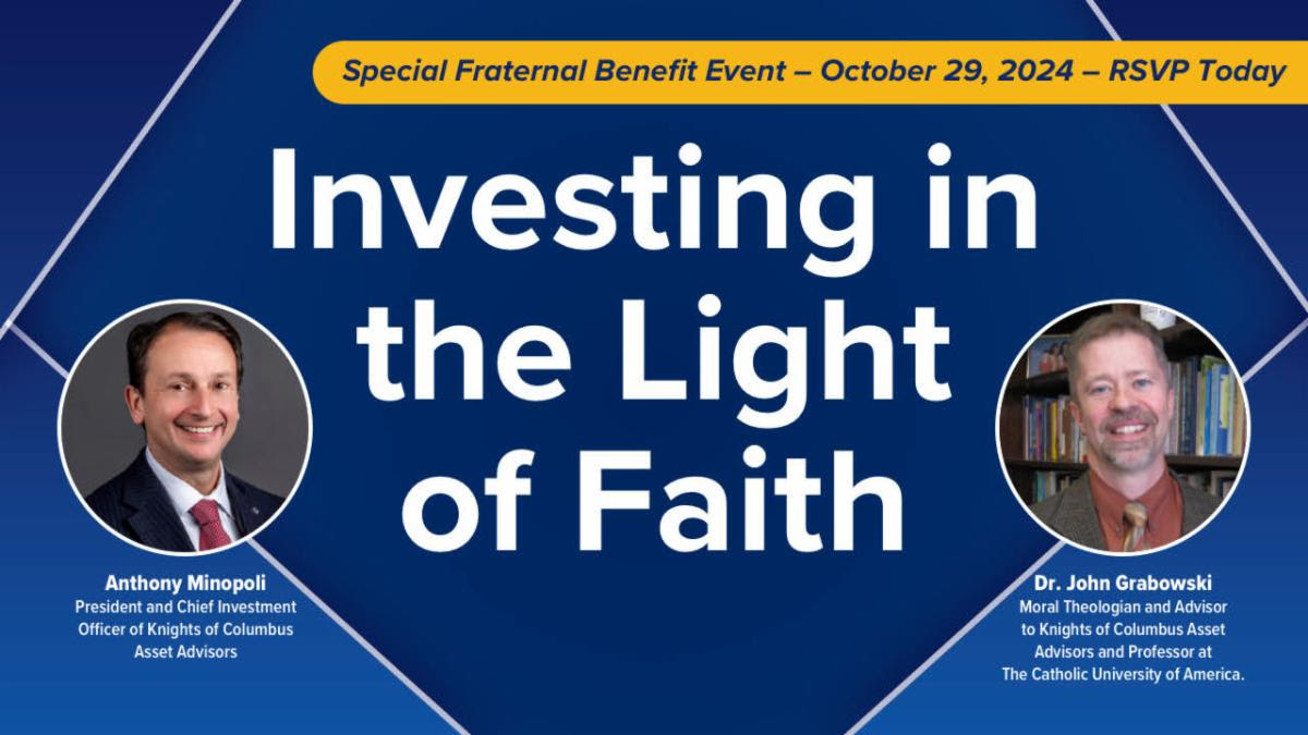 Investing in the Light of Faith Graphic